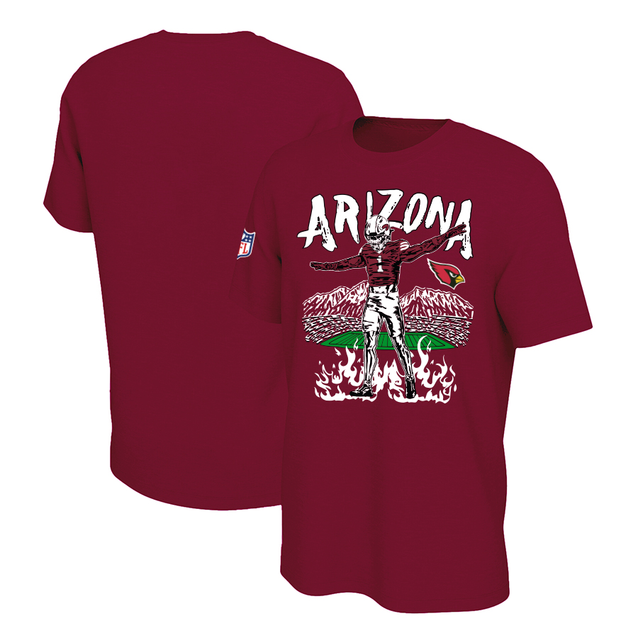 Men 2024 NFL Arizona Cardinals T shirts red